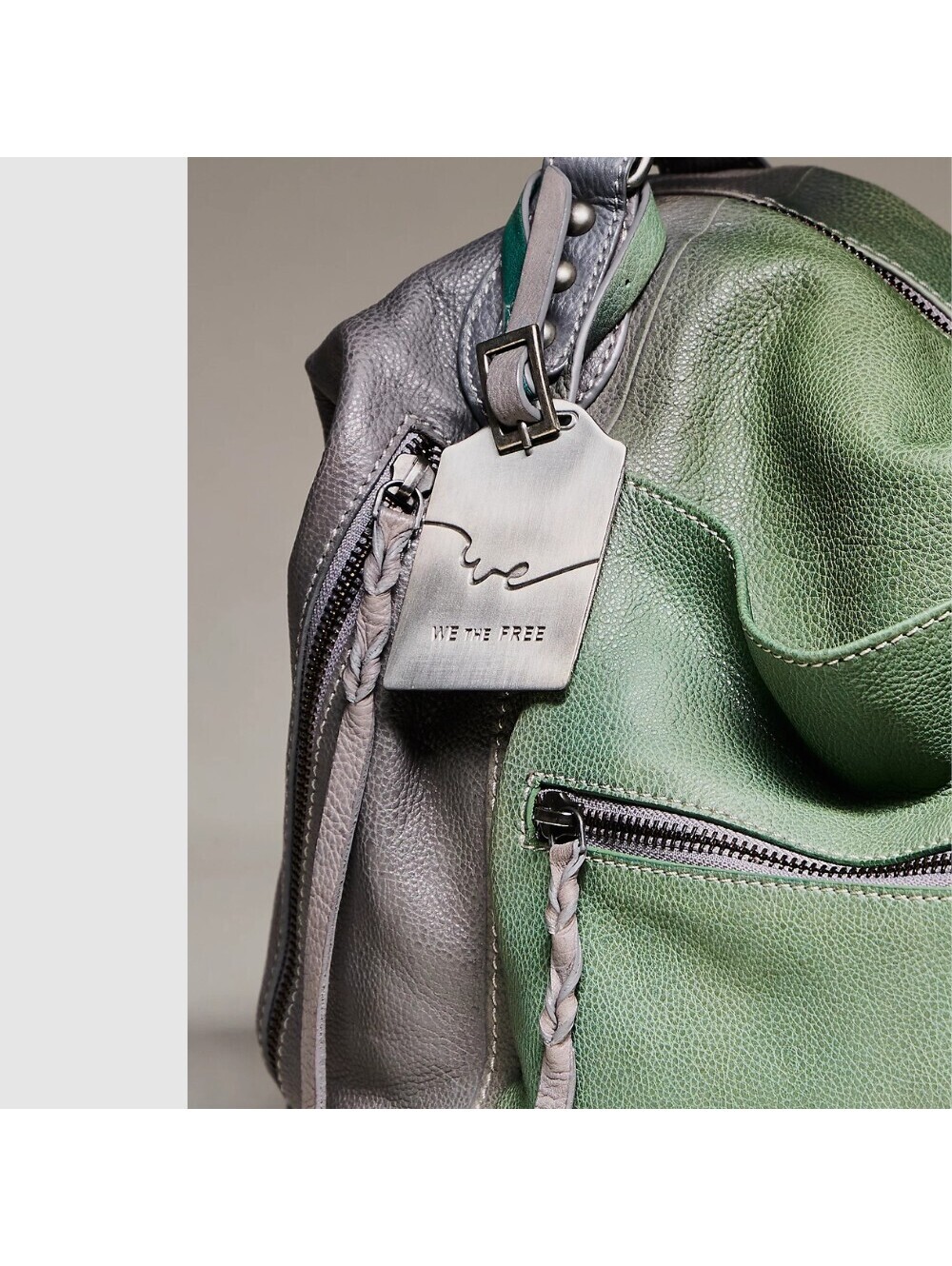 We The Free Green Ombre Large Emerson Tote | NWT - Picture 2 of 4